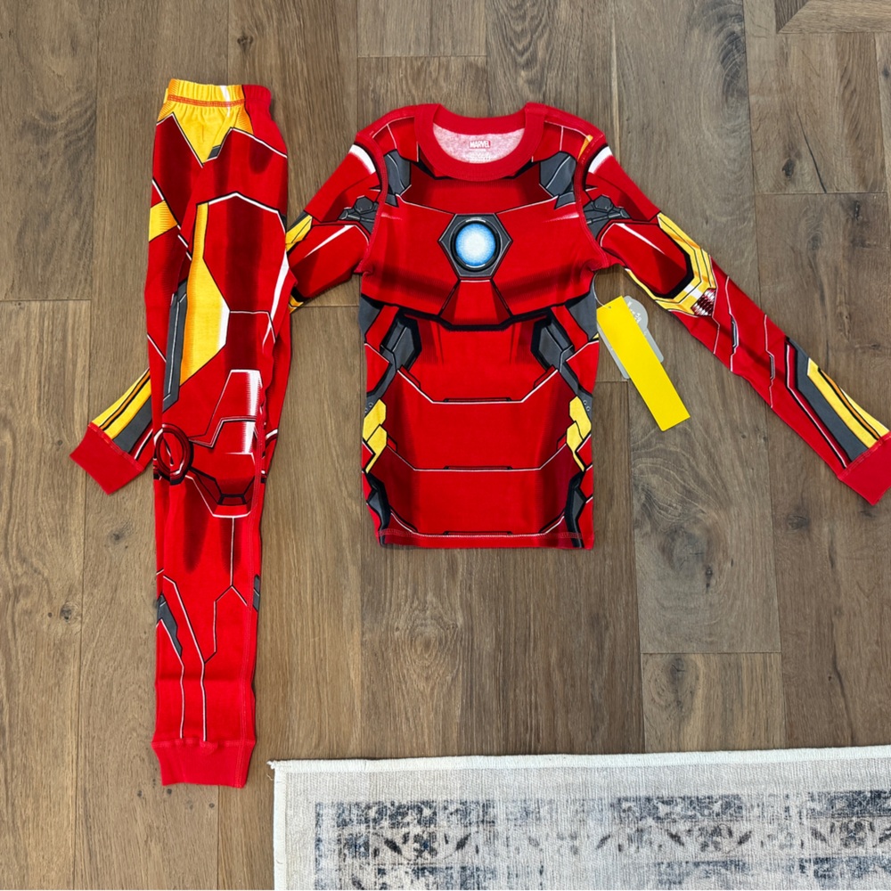 Iron Man Pajamas- Official Marvel Disney Brand, kids size 8, brand new with tags